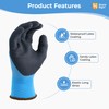 Shield Right AquaGuard Waterproof Work Gloves, 15 Gauge Double Coated