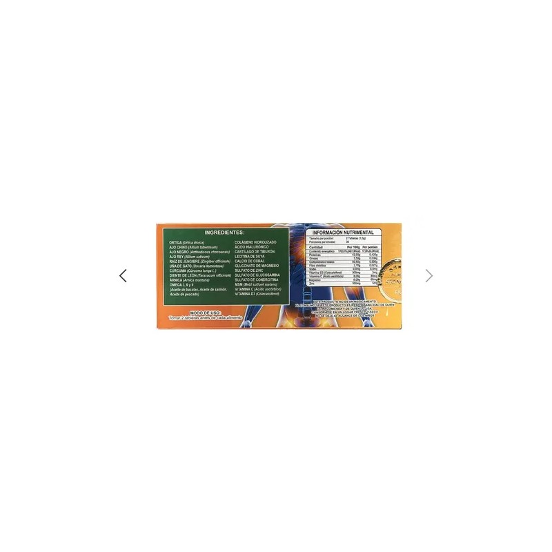 3 Cajas Ortigaflexx Con Colageno Hidrolizado Y Omega 3,6,9