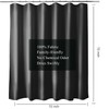 LLSCL Fabric Shower Curtain Liner, Waterproof Hotel Quality, Bathroom Curtains