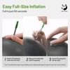 Slim Panda Pilates Ball, 9 Inch Small Exercise Ball, Anti
