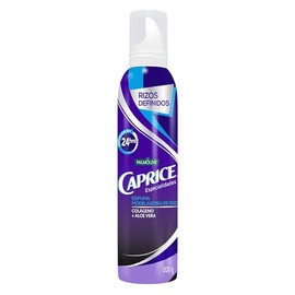 Caprice Espuma Modeladora Especialidades Rizos Definidos 200 g. Luce tus Rizos Elásticos y Definidos hasta por 24 horas, Aún Con Humedad. Elimina el Frizz y el Esponjado de tu Cabello