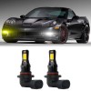 SHENKENUO For 2005-2013 Corvette C6 LED Fog Lights Bulbs Conversion