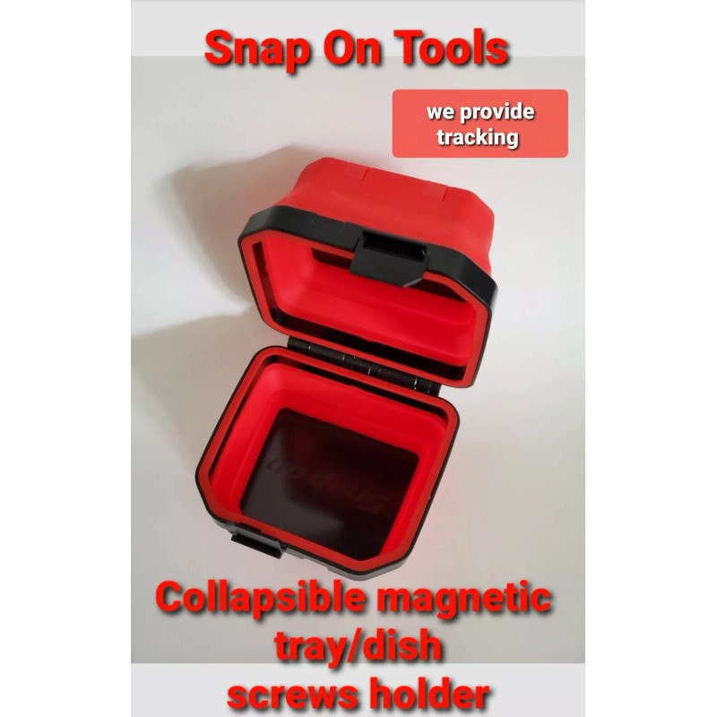 Snap On Tools magnetic tray collapsible tools parts screws holder