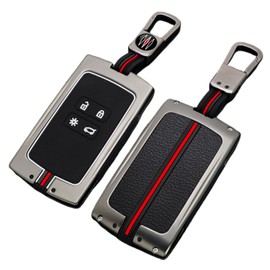 Otai Car Key Case Made of Zinc Alloy Cover Compatible with Renault Koleos Kadjar Megane Clio Captur Kangoo Intelligent Key Case (Matte)