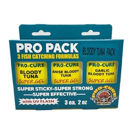 Pro Pack Tuna, Bloody Tuna has been a staple for anglers around the globe. Noted for it's versatility Bloody Tuna scents are oily and have that smell that will help you catch more fish.