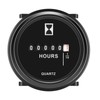 kosiwun Mechanical Hour Meter Gauge 2" Round Quartz Hourmeter Waterproof