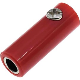 Banana Plug 2.6MM Socket RED Bag of 5, Pack of 5, MFR: 2080221