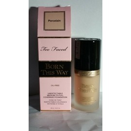 Too Faced Born This Way Natural Finish Foundation Porcelain Full Size BNIB
