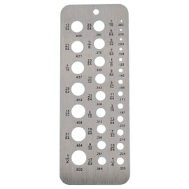 Cal Hawk Tools CZDBG-3 Drill Bit Gauge