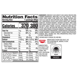 NISSIN Nissin Top Ramen Bowl Ramen Noodle Soup, Beef, 3.28 Ounce (Pack of 6)