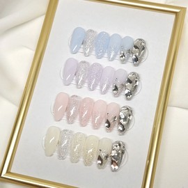 Open Discount[Nails I make] Calm Splendor Nail Tips - Square / 오픈할인[내가 만드는 네일] 캄 스플렌더 네일팁 - 스퀘어