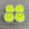 YMGBHNKJLS 4Pcs Small Circular Bubble Levels with Double Sided Adhesive
