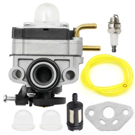 JUUDDENPARTS 753-06258A Carburetor Kits, Replacement for Troy-Bilt TB146EC TB575EC TB516EC TB525EC TBP6160 Tiller Trimmer Blower, Replaces 753-05676A 753-08025 753-06258