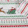 Great Bay Home 3-Piece Christmas Quilt Set with Shams. Reversible