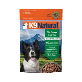 K9 Natural Canine Natural Freeze Dried Pet Food, 1.1-Pound, Lamb