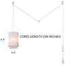 Plug in Pendant Lights Mini Crystal Pendant Lighting Plug in