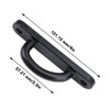 2PCS Rotary Latch D Striker Plate 4in Length Long Lasting