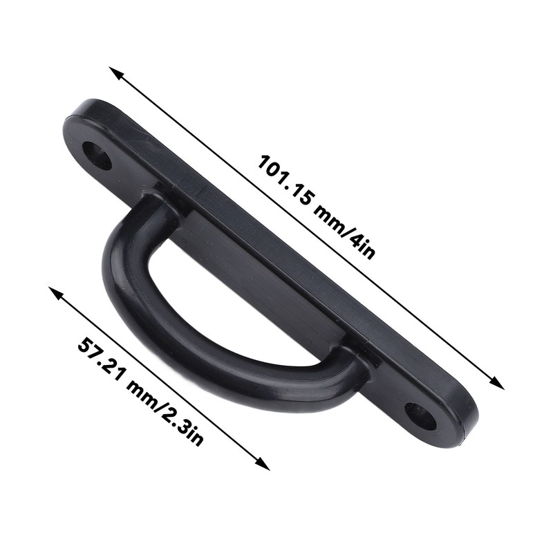 2PCS Rotary Latch D Striker Plate 4in Length Long Lasting