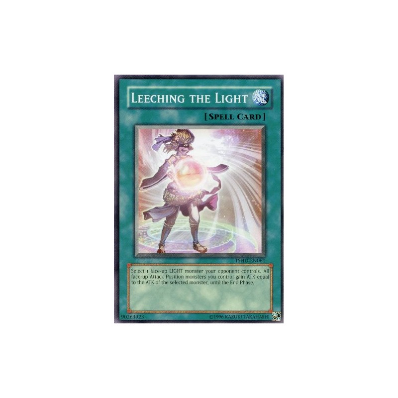 Yu-Gi-Oh! - Leeching The Light (TSHD-EN061) - The Shining Darkness