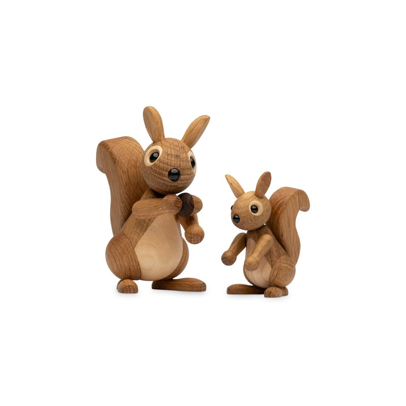 Spring Copenhagen Handmade Wooden Squirrel Toy - Hazel: A Timeless