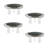 4 Pack Sink Overflow Covers Bathroom Kitchen Basin Trim Single