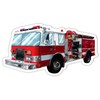 Fire Truck - 12" Vinyl Sticker Waterproof Decal