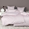 Janine 3912 Mako Silk Satin Reversible Bed Linen Modern Classic