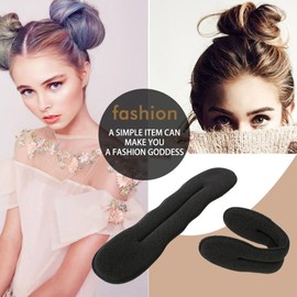 FENQURO 8 Pcs Hair Styling Accessories Kit, Hair Styling Accessories, Braiding Tools for Various Styles, Perfect for Beginners and Kids, Hair Styling Accessories for Women and Girls