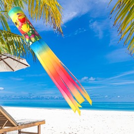 Tulip Wind Socks Outdoor Heavy Duty, 40 Inch Seasonal Farmhouse Yard Garden Outside Decoration