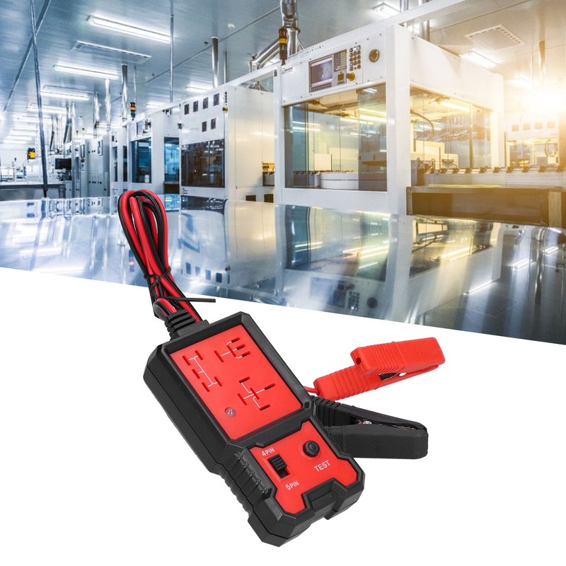 Relay Tester ABS Material Small Size Easy Carry Fine Workmanship
