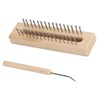 Wooden Knitting Loom with Loom Hook Wooden Knitting Loom Set
