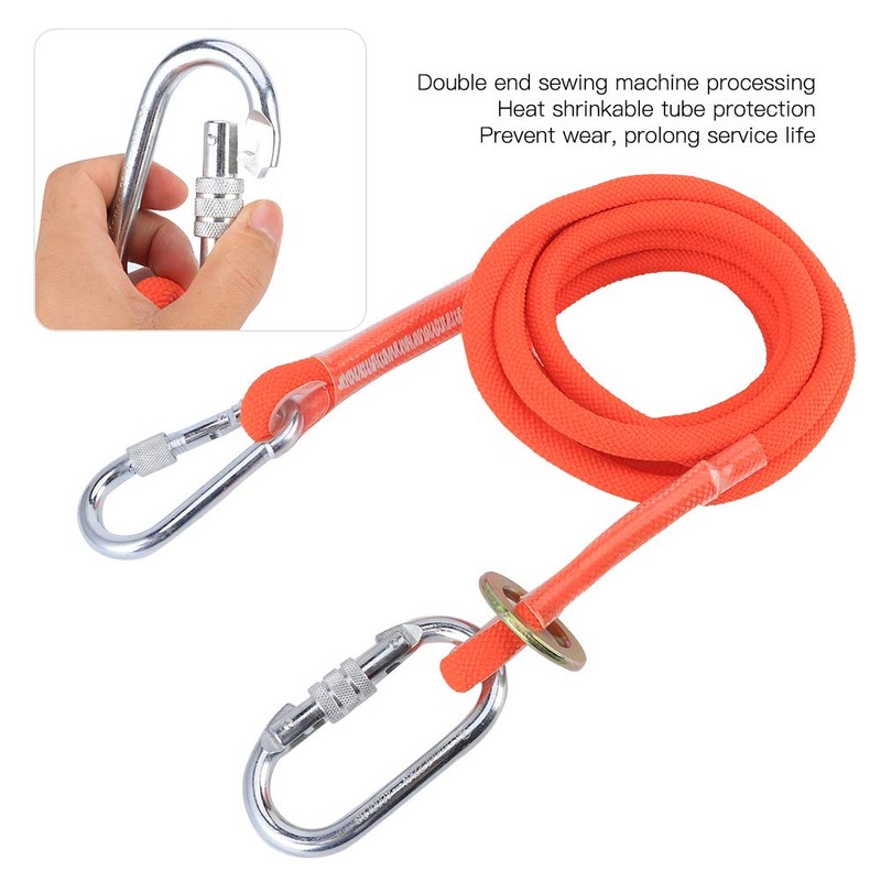 MOUMOUTEN 3 metres Aerial Work Safety Lanyard, Fall Protection Strap