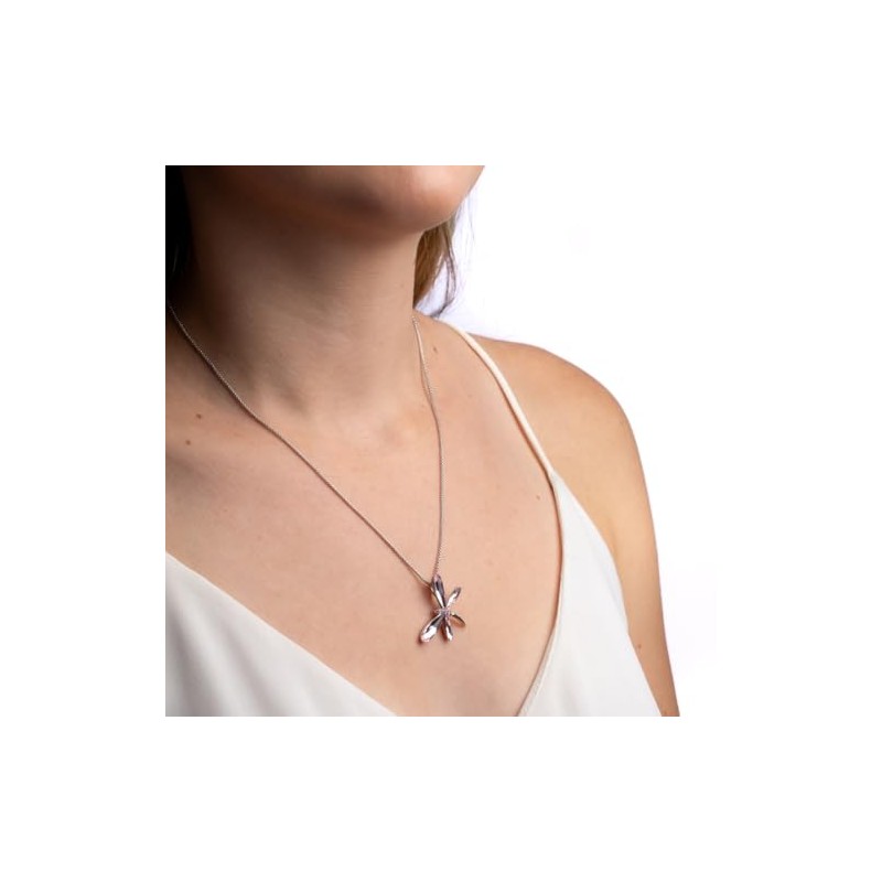 Mayfer | Collar para mujer con dije colgante de libelula
