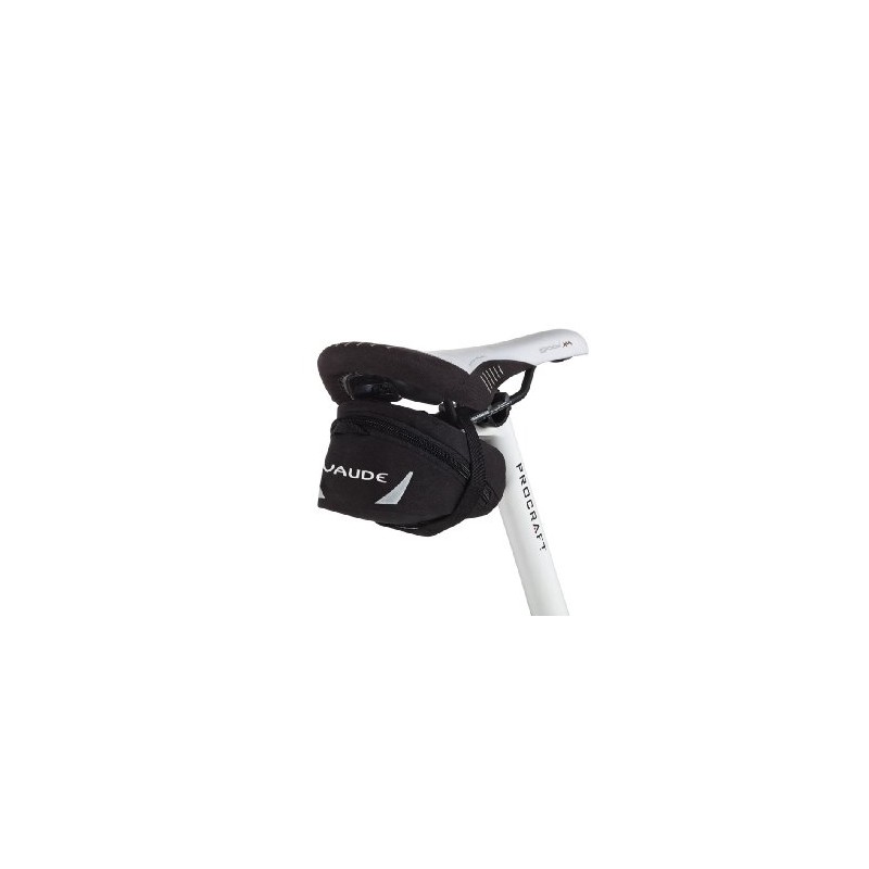 Vaude Tube Bag Saddlebag, Black, Medium