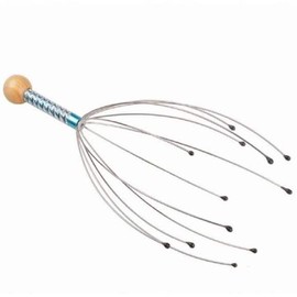 JQ Octopus wire massager for the scalp / 두피용 문어발 와이어 마사지기