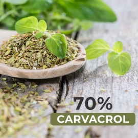 Aceite de Orégano | Mínimo 70% CARVACROL|Con Aceite de Oliva Prensado en Frío | Listo para Consumirse | Aceite importado con certificado de cromatografía de gases: Origanum Vulgare | 30ml Árbora