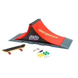 Ultimate Finger Skateboard Ramp, 27 x 10 x 9 cm, 8 Spare Wheels, 2 x Tools, Screw and Nut for Ages 5 and Above