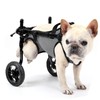 BECROWM Small Dog Wheelchair for Back Legs, Light Weight Dog&Cat&Pets