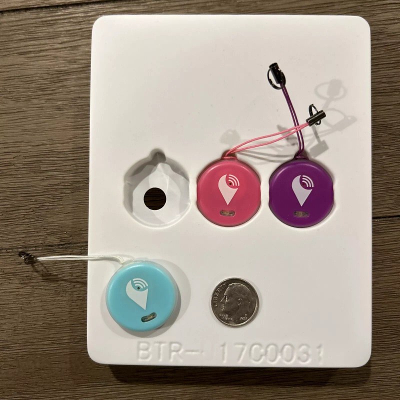 TrackR pixel Bluetooth Item Tracker : 3 Pack (3 Colors
