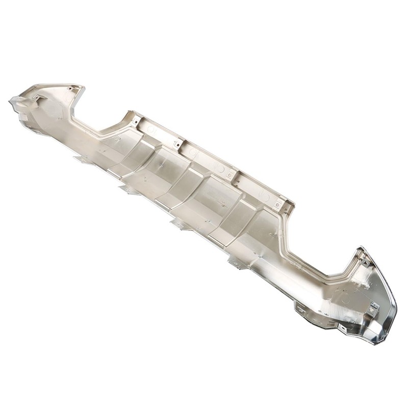 labwork Front Bumper Lower Valance Skid Plate Chrome Replacement for