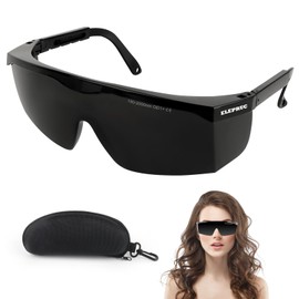 ELEPRUC Laser Safety Glasses for Laser Cosmetology Operators Eye Protection and Laser Hair Removal Tanning Red Light Therapy