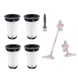 4 Pack Hepa Filters Replacement Compatible with Iwoly Cordless Vacuum Cleaner, Model C150. Washable Filters Works on Iwoly 18000Pa Upright Vacuum.