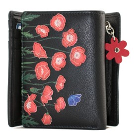 Mala Leather Poppy Midi Tri Fold Purse - 3670 25