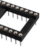 sourcing map 10pcs DIP IC Chip Socket Adaptor 2.54mm Pitch