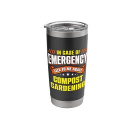 Compost Gardening Stainless Steel Insulated Tumbler