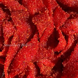 Strawberry Belts Enchilados w/chamoy