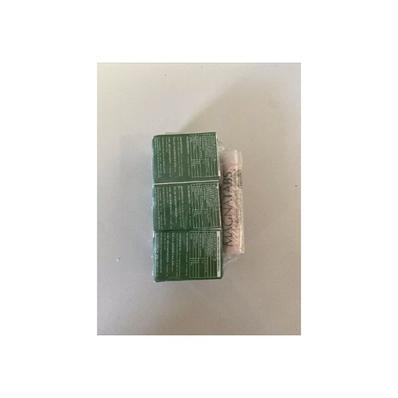 3 Cubes Carbonato de Magnesio Coqui 3 BLOCKS Magnesium Carbonate
