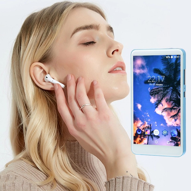MP4 Player with Bluetooth and WiFi 5.0 Inch Full Touch