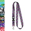Lanyard with Metal Clip for Card Holder 1 With Birds