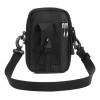 Bolsa Mariconera Bolso Bandolera Porta Celular Multiusos Color Negro 2